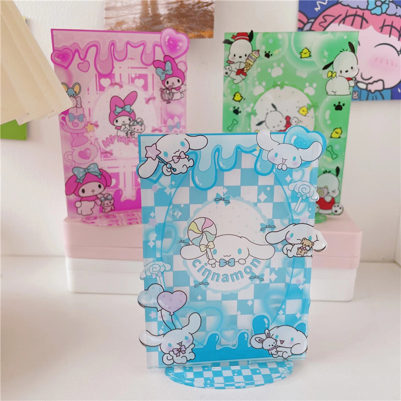 Slatki crtani okvir za fotografije Stalak Polaroid Chasing Star Idol Dekoracija fotokartica Akrilni stolni pribor Kawaii pribor