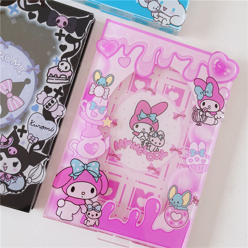 Slatki crtani okvir za fotografije Stalak Polaroid Chasing Star Idol Dekoracija fotokartica Akrilni stolni pribor Kawaii pribor