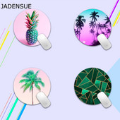 Roztomilá podložka pod myš Kawaii s rastlinným vzorom, gumová podložka pod myš pre PC, herná podložka pod myš pre kanceláriu, PC, notebook, herný stôl