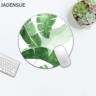 Roztomilá podložka pod myš Kawaii s rastlinným vzorom, gumová podložka pod myš pre PC, herná podložka pod myš pre kanceláriu, PC, notebook, herný stôl