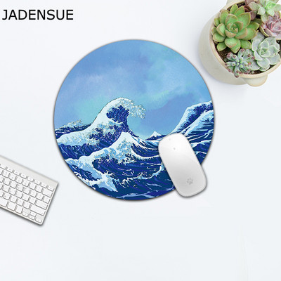 Roztomilá podložka pod myš Kawaii s rastlinným vzorom, gumová podložka pod myš pre PC, herná podložka pod myš pre kanceláriu, PC, notebook, herný stôl