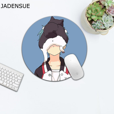 Roztomilá podložka pod myš Kawaii s rastlinným vzorom, gumová podložka pod myš pre PC, herná podložka pod myš pre kanceláriu, PC, notebook, herný stôl