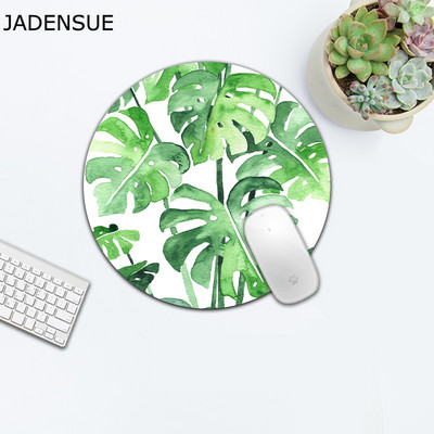 Roztomilá podložka pod myš Kawaii s rastlinným vzorom, gumová podložka pod myš pre PC, herná podložka pod myš pre kanceláriu, PC, notebook, herný stôl