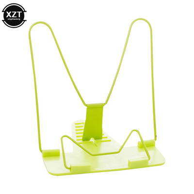 1 db egyszerű, többfunkciós olvasókönyv-tartó, összecsukható, hordozható, állítható szögben támasztó alapkönyvtartozékok