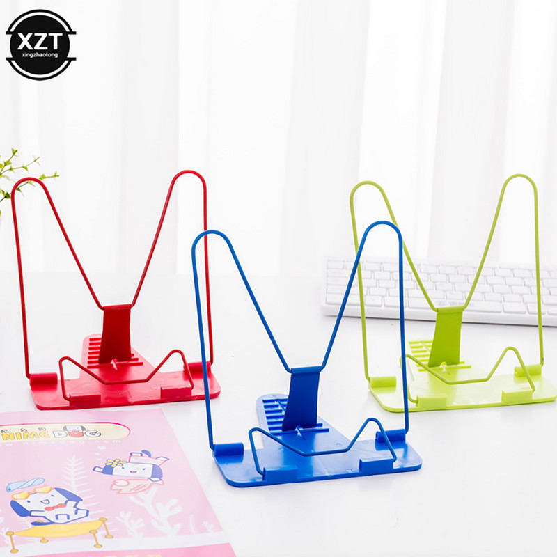 1 db egyszerű, többfunkciós olvasókönyv-tartó, összecsukható, hordozható, állítható szögben támasztó alapkönyvtartozékok