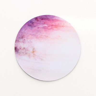 Nová kreatívna okrúhla podložka pod myš Celestial, mäkká podložka pre herný počítač, podložka pod stôl, protišmyková gumená podložka pod myš z PC, vodotesná kancelárska podložka pod myš