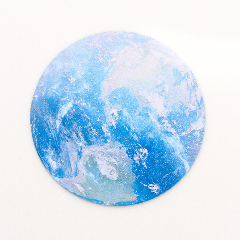 Nová kreatívna okrúhla podložka pod myš Celestial, mäkká podložka pre herný počítač, podložka pod stôl, protišmyková gumená podložka pod myš z PC, vodotesná kancelárska podložka pod myš
