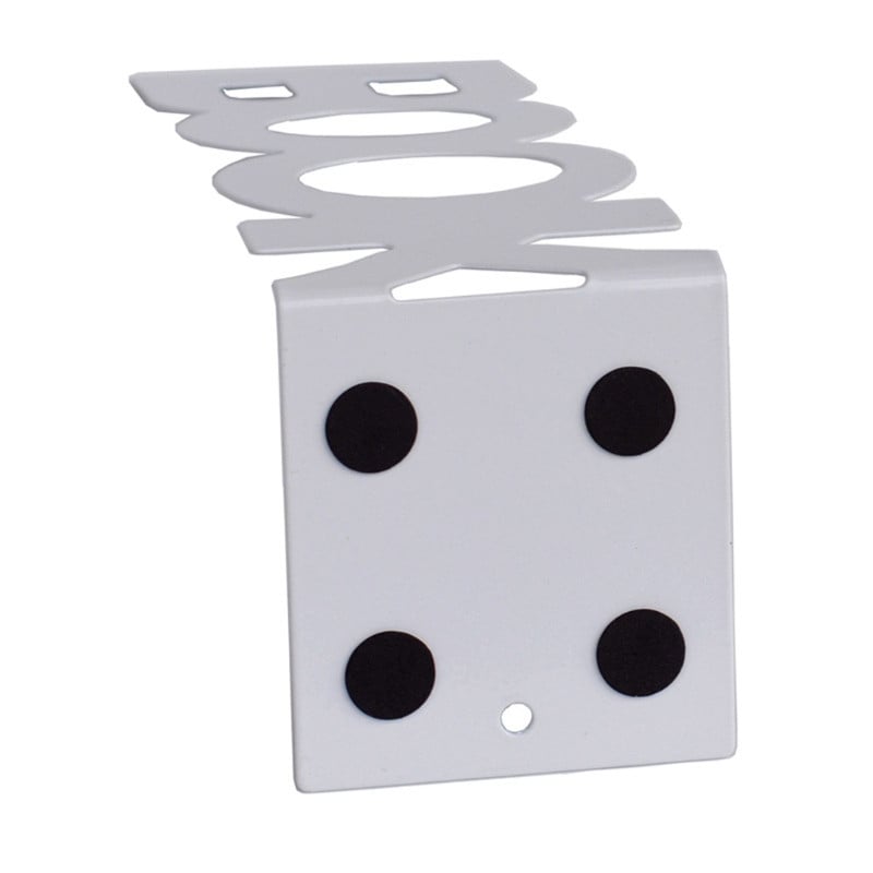 Komplektis 2 dekoratiivset metallist raamatuhoidjat lauaarvutite ajakirjade failihoidja