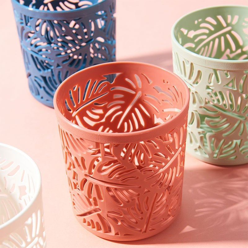 Za ured Školski pribor Olovka Držač olovke Cilindar Spremnik za pisaći pribor Organizator Spremnik Nordijski šuplji cvijet Kist za šminku