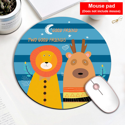 Slatka crtana podloga za miša Neklizajuća gumena podloga Mala podloga za miša Kawaii gaming dodaci Podloga za stol za ured, kućno računalo, prijenosno računalo