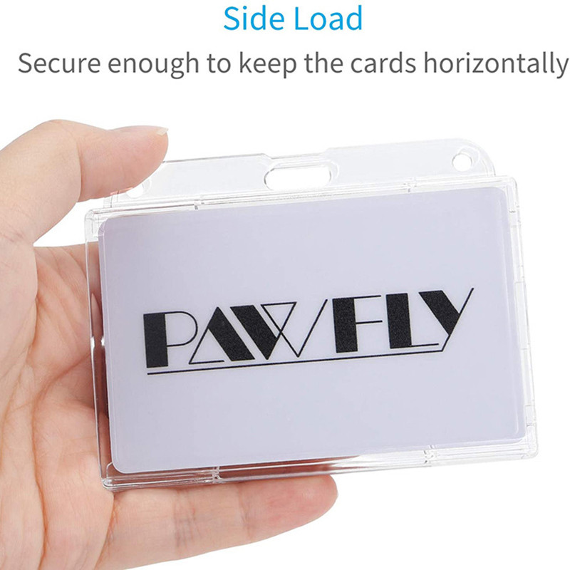 1 vnt. permatomas kortelės įvorė Daugiafunkcis kietas plastikinis ženklelis Darbinis ID kortelės laikiklis Skaidrus apsauginis dangtelis Dvipusis ID kortelės maišelis