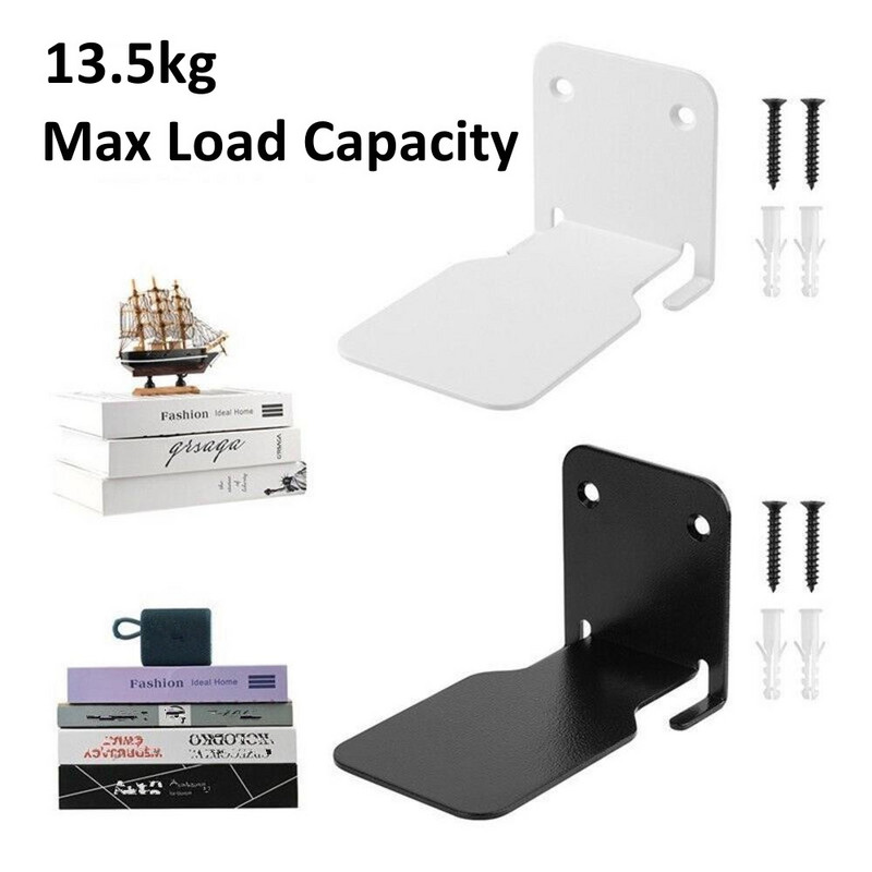 Sieninė lentyna plaukiojanti knygų lentyna nerūdijančio plieno laikiklis Ekranas plūduriuojantis laikymo stovas knygų stovas Albumo atbrailoje tvirtinama knygų lentyna