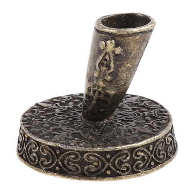 Vintage μεταλλική στρογγυλή θήκη για μαρκαδόρους με πούπουλα Σχολικά είδη γραφείου Χαρτικά Δώρο μαθητή