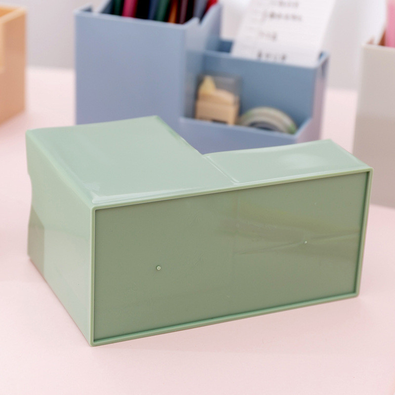 Višenamjenski držač za stolnu olovku Uredska školska torbica za pohranu Šarena plastična kutija Stolna olovka Organizator za olovke Nosač za mobilni telefon