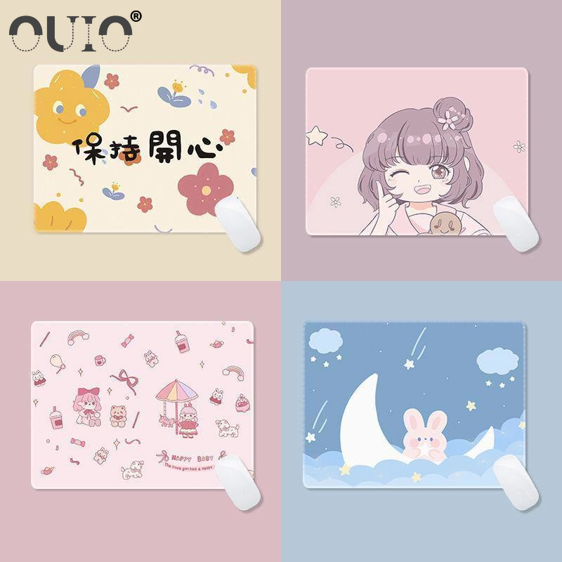 Covorașe de birou Covorașă drăguță pentru șoarece Covoraș pentru șoarece pentru laptop Kawaii Pad pentru șoarece Accesorii pentru birou Covoraș pentru șoareci 22x18cm