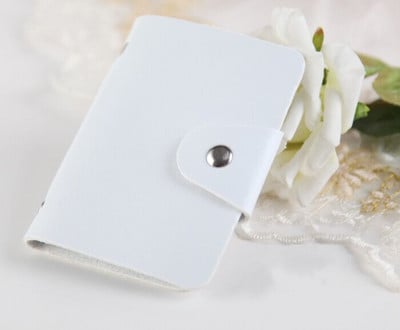 1kom PU višenamjenska 24-bitna torba za kartice Prijenosna osobna iskaznica Kreditna kartica Torba za pohranu posjetnica Boja slatkiša Novčanik za dječake i djevojčice