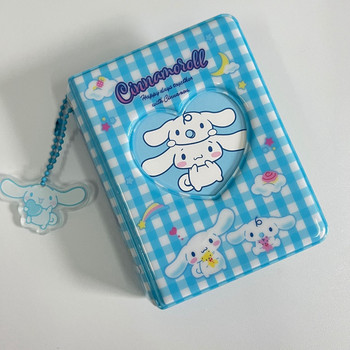 Kawaii Cartoon Characters Storage Photo Album Korean Kpop Idol Card Holder Mini Polaroid Collect Книга с висулка Детски подарък