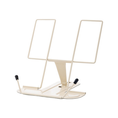 Podesivi držač za knjige Kuhinjski stalak za kuharice Metalne kopče za stranice Prijenosni držač za udžbenike Stalak za čitanje bez ruku