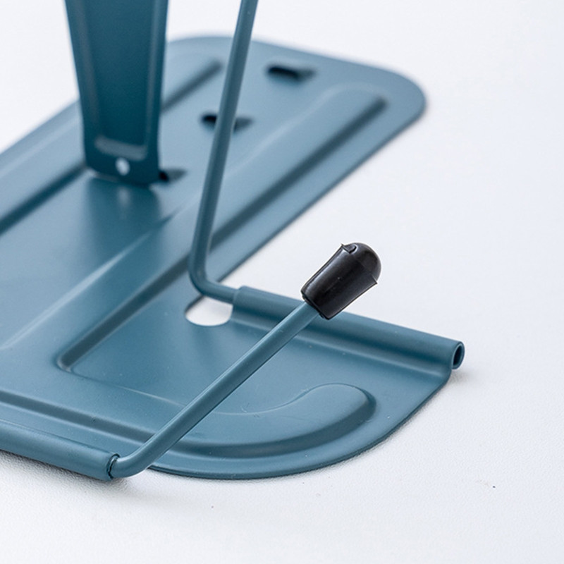 Podesivi držač za knjige Kuhinjski stalak za kuharice Metalne kopče za stranice Prijenosni držač za udžbenike Stalak za čitanje bez ruku