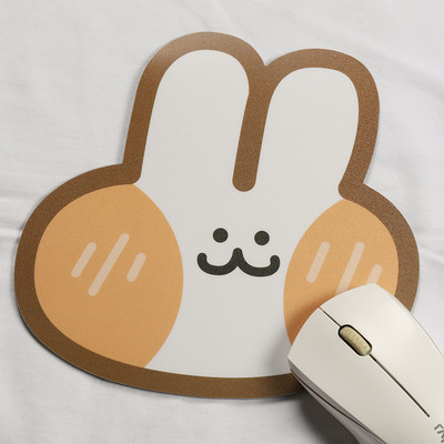 1 buc. drăguț coreean avocado coajă de iepure mouse pad anti-alunecare computer laptop gaming mouse mat birou acasă birou tastatură pad fată băiat