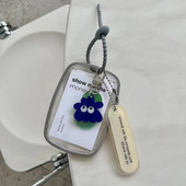 Drăguț elipsă transparentă Kpop Suport pentru card foto Idol Photo Afișaj de protecție Suport de protecție pentru carte foto Kawaii Papetarie