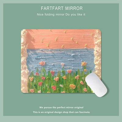 Podloga za miš za prijenosno računalo za uredsko računalo Tipkovnica za računalo Slatka podloga za miša s uljanim slikama Kawaii Podloga za stolni stol Podloge za stol za igre Gamer Slipmat