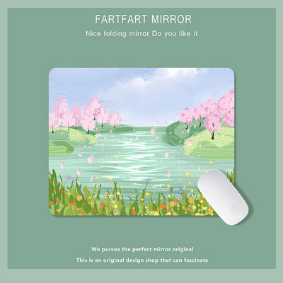 Podloga za miš za prijenosno računalo za uredsko računalo Tipkovnica za računalo Slatka podloga za miša s uljanim slikama Kawaii Podloga za stolni stol Podloge za stol za igre Gamer Slipmat