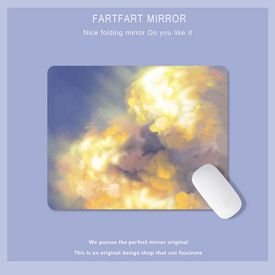 Podloga za miš za prijenosno računalo za uredsko računalo Tipkovnica za računalo Slatka podloga za miša s uljanim slikama Kawaii Podloga za stolni stol Podloge za stol za igre Gamer Slipmat