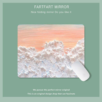 Podloga za miš za prijenosno računalo za uredsko računalo Tipkovnica za računalo Slatka podloga za miša s uljanim slikama Kawaii Podloga za stolni stol Podloge za stol za igre Gamer Slipmat