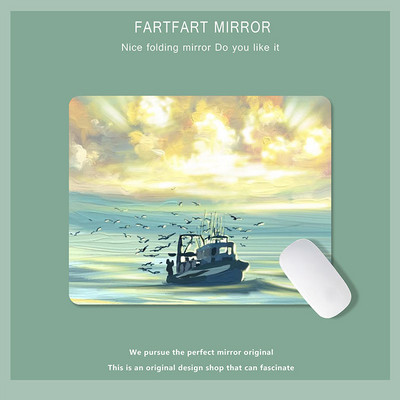 Podloga za miš za prijenosno računalo za uredsko računalo Tipkovnica za računalo Slatka podloga za miša s uljanim slikama Kawaii Podloga za stolni stol Podloge za stol za igre Gamer Slipmat