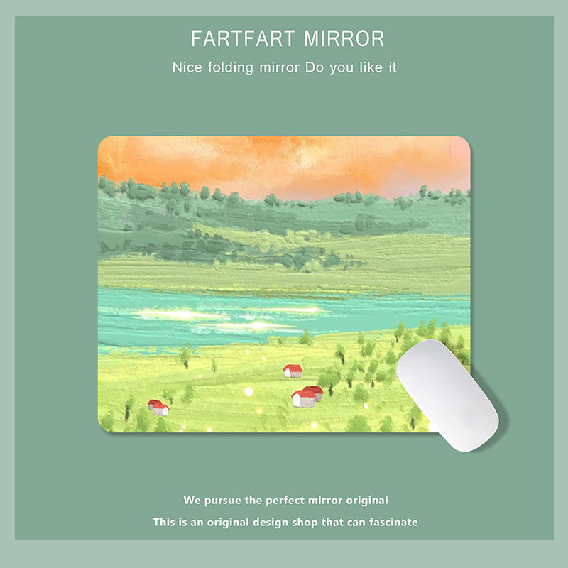 Podloga za miš za prijenosno računalo za uredsko računalo Tipkovnica za računalo Slatka podloga za miša s uljanim slikama Kawaii Podloga za stolni stol Podloge za stol za igre Gamer Slipmat