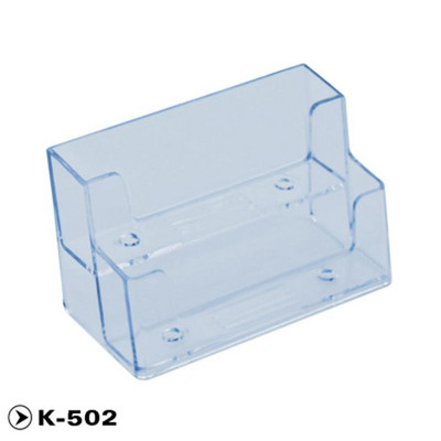 3 Mreža Prozirni akrilni držač posjetnica Brošura Prozirni stolni držač pamfleta Stalak za kreditne kartice Bankovna kartica Muškarci Ured