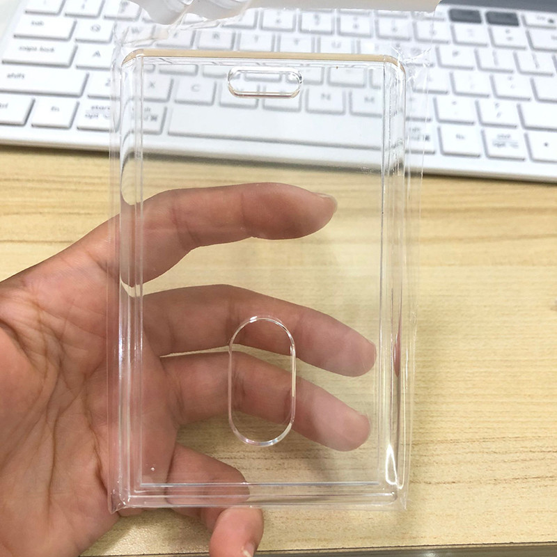 Akrilni Kpop držač za foto kartice Prozirni 3 inčni idol držač za kartice za fotografije, navlake za autobusnu karticu, kućište za studentsku karticu, foto-zaštita