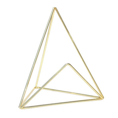 Željezo Geometrijski Držač kartice s nazivom tvrtke Stalak za zaslon Stalak Stolni stol Organizator mape za bilješke 2 veličine