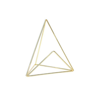 Željezo Geometrijski Držač kartice s nazivom tvrtke Stalak za zaslon Stalak Stolni stol Organizator mape za bilješke 2 veličine