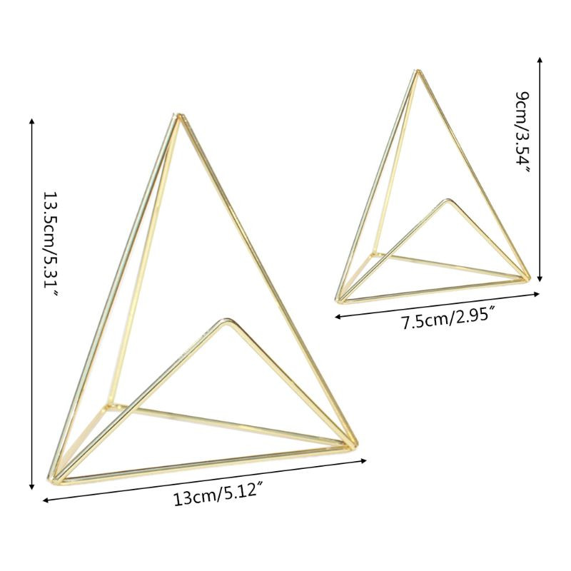 Željezo Geometrijski Držač kartice s nazivom tvrtke Stalak za zaslon Stalak Stolni stol Organizator mape za bilješke 2 veličine