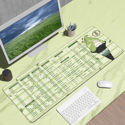 Kawaii slatki crtani podlošci za stolne prostirke Protuklizna vodootporna velika stolna podloga za miša Podloga za tipkovnicu računala Podloga za pisanje Uredski pribor