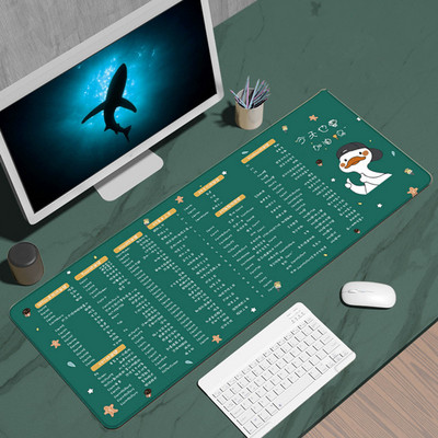 Kawaii slatki crtani podlošci za stolne prostirke Protuklizna vodootporna velika stolna podloga za miša Podloga za tipkovnicu računala Podloga za pisanje Uredski pribor