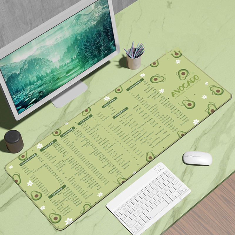 Kawaii slatki crtani podlošci za stolne prostirke Protuklizna vodootporna velika stolna podloga za miša Podloga za tipkovnicu računala Podloga za pisanje Uredski pribor