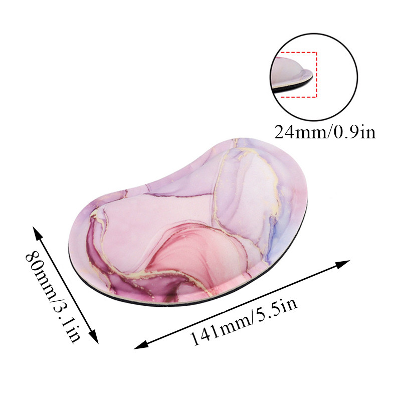 Gaming Mouse Pad Mice Υποστήριξη στηρίγματος καρπού Pad Mat Υπολογιστή Mousepad για Office Χαριτωμένο δημιουργικό αντιολισθητικό μαξιλαράκι καρπού Χέρι καρπό