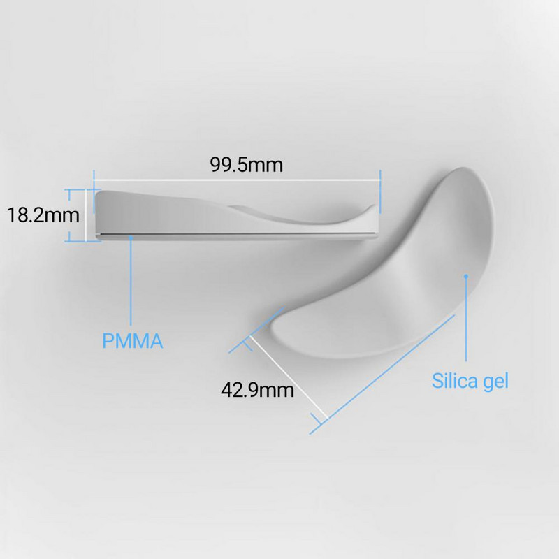 Ergonomiškas pelės riešo kilimėlis, mažinantis riešo nuovargį, silikoninis rankų riešo atramos kilimėlis Pelės kilimėlis biurui