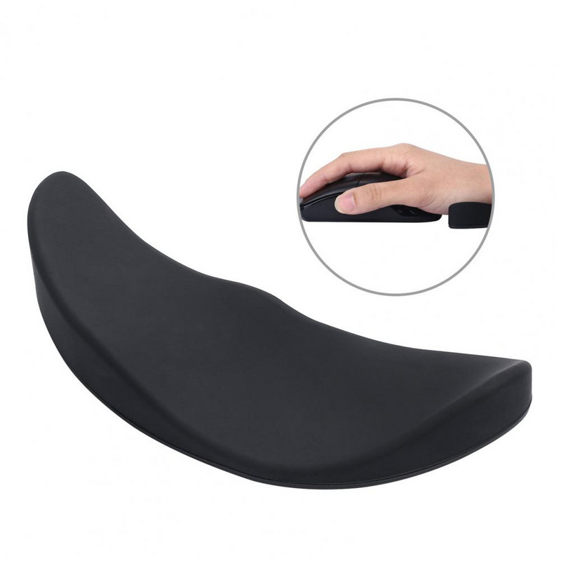 Ergonomiškas pelės riešo kilimėlis, mažinantis riešo nuovargį, silikoninis rankų riešo atramos kilimėlis Pelės kilimėlis biurui