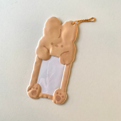 Kawaii Cartoon Bear Cat Kpop Photo Držač za kartice Idol Photo Protective Display Fotokartice Zaštitni držač Kawaii pribor