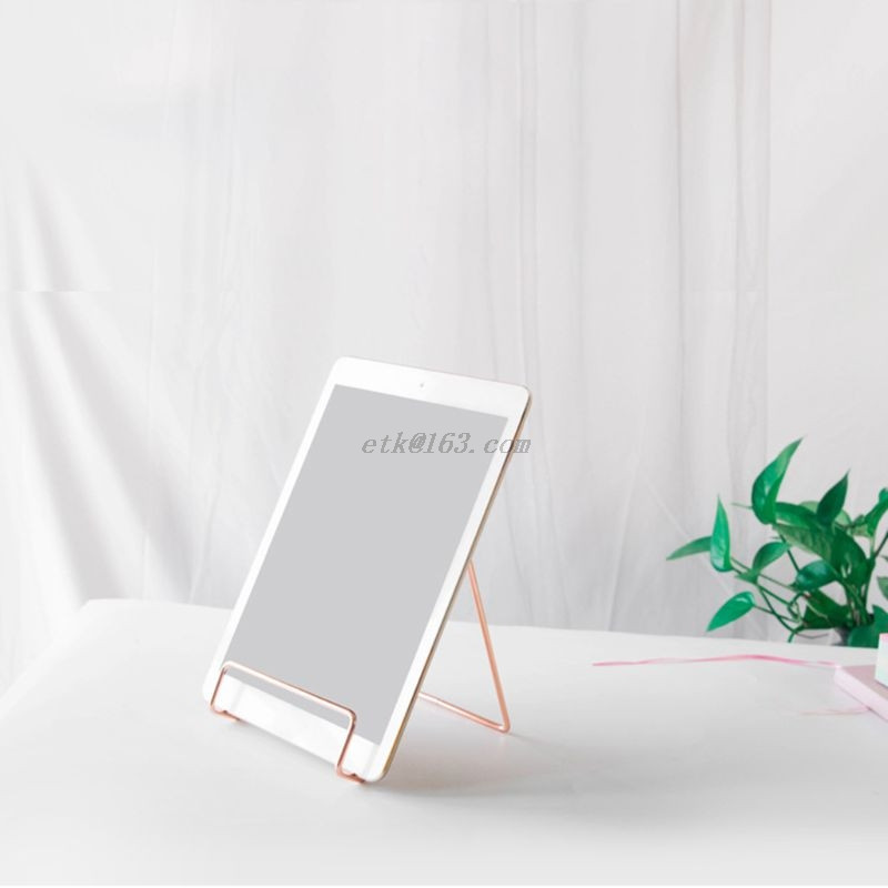 Kreativni geometrijski stalak za pohranu Jednostavan organizator od kovanog željeza Tablet Knjiga Novine Višenamjenski držač postolja Pokloni