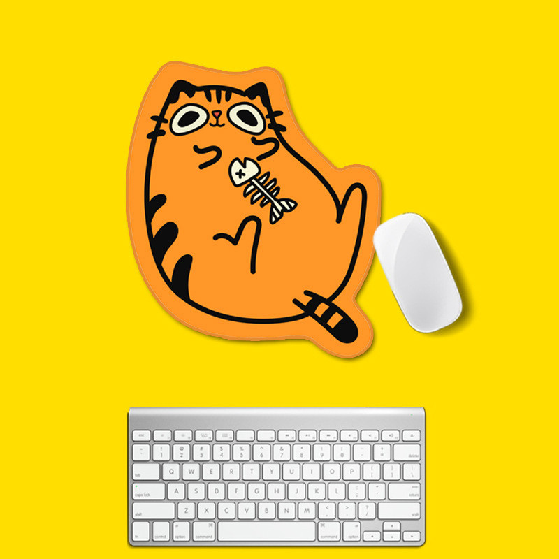 DATA FROG Mazs, gudrs Kawaii Mouse Pad Piezīmjdatora Galda Paklājiņš Galddatora Gumijas Gamer Tastatūras Paklājiņš PC Klēpjdatora Piederumi Peļu paliktņi