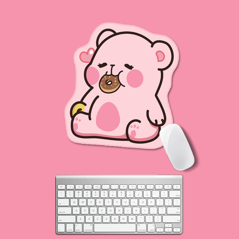 DATA FROG Mazs, gudrs Kawaii Mouse Pad Piezīmjdatora Galda Paklājiņš Galddatora Gumijas Gamer Tastatūras Paklājiņš PC Klēpjdatora Piederumi Peļu paliktņi