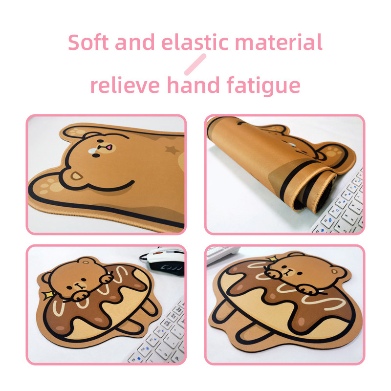 DATA FROG Mazs, gudrs Kawaii Mouse Pad Piezīmjdatora Galda Paklājiņš Galddatora Gumijas Gamer Tastatūras Paklājiņš PC Klēpjdatora Piederumi Peļu paliktņi