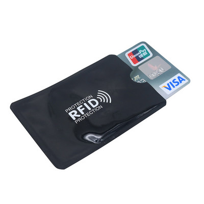 50 vnt Antimagnetinis piniginės blokavimas kortelių skaitytuvo užraktas banko kortelė ID kortelė banko kortelės apsauga metalinis kreditas NFC klipas aliuminis