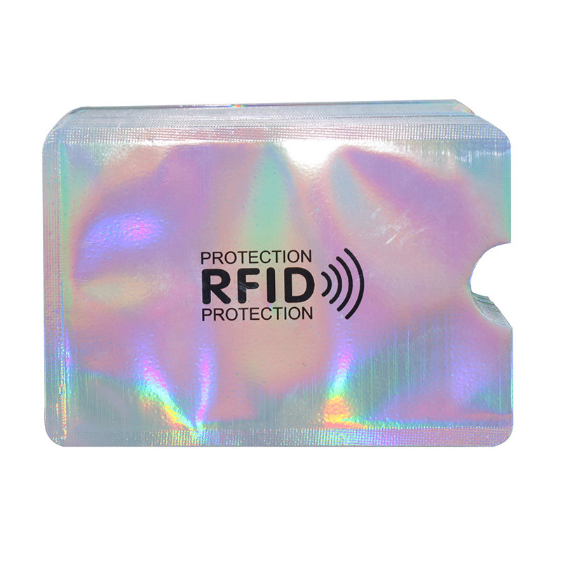 50 vnt Antimagnetinis piniginės blokavimas kortelių skaitytuvo užraktas banko kortelė ID kortelė banko kortelės apsauga metalinis kreditas NFC klipas aliuminis