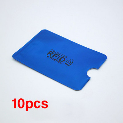 10PCS Potpuno novi visokokvalitetni anti-Rfid zaštitni čitač kartica, brava, navlaka za bankovnu karticu, zaštita ID NFC aluminijska navlaka za kreditnu karticu